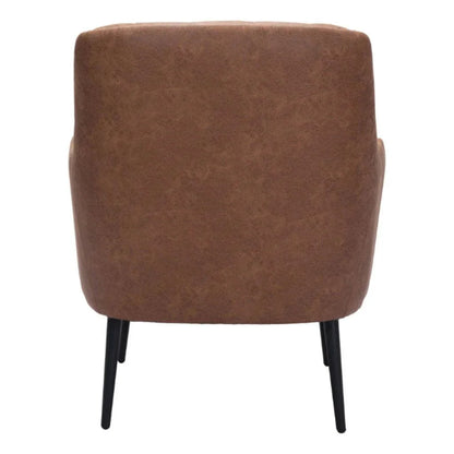 Tasmania Accent Chair Vintage Brown - LOOMLAN - Zuo Modern - Accent Chairs