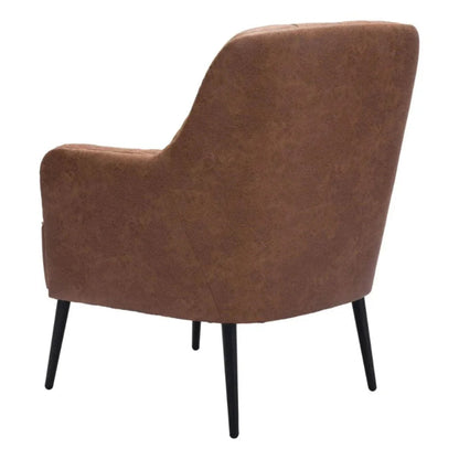 Tasmania Accent Chair Vintage Brown - LOOMLAN - Zuo Modern - Accent Chairs