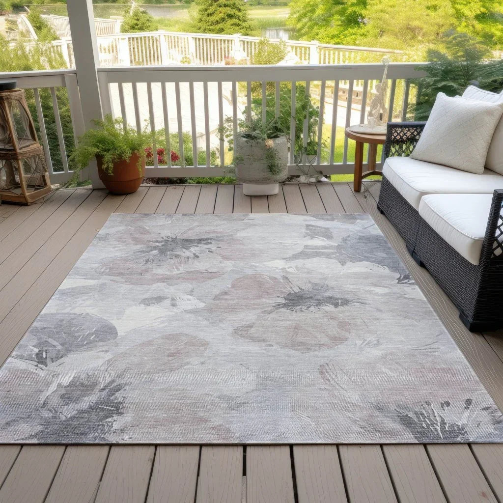 Tasmina Brown Washable Indoor - Outdoor Rug - LOOMLAN - LOOMLAN Rugs - Outdoor Rugs