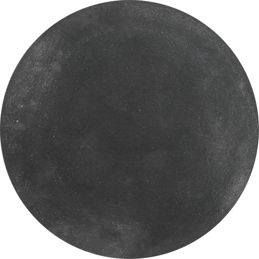 Tasse Aluminum Black Round Side Table - LOOMLAN - Zuo Modern - Side Tables