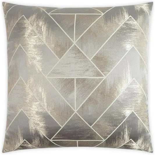 Taupe Glam Taupe Large Throw Pillow Insert - LOOMLAN - D.V. Kap - Throw Pillows