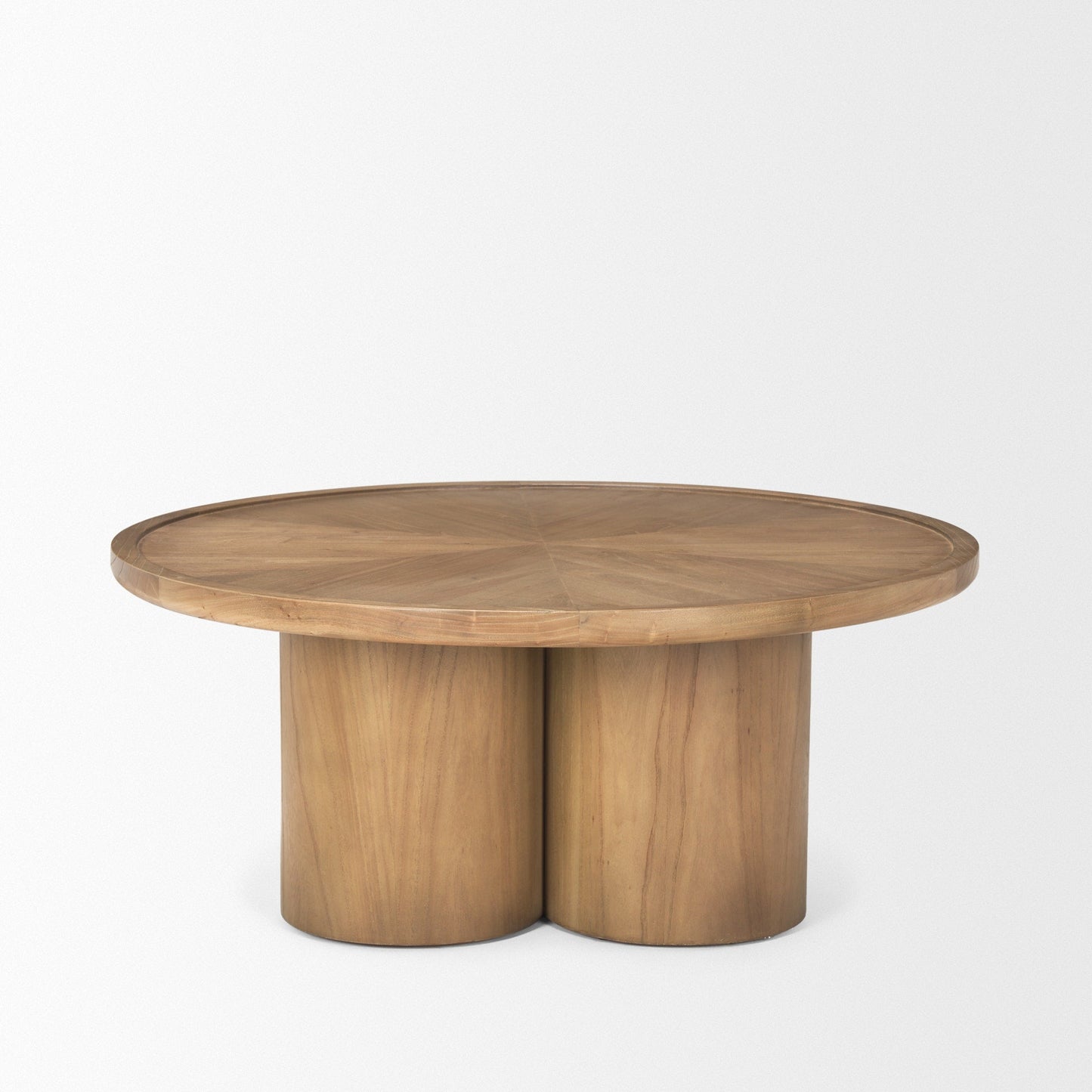 Tavi Medium Brown Round Coffee Table