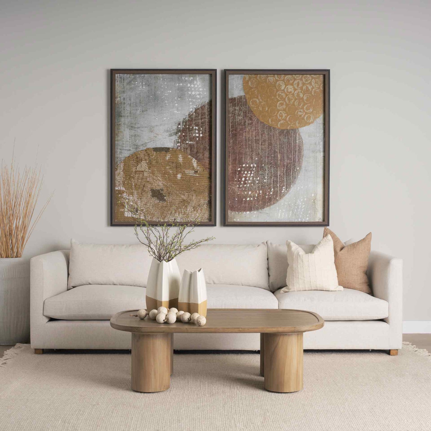 Tavi Natural Brown Rectangular Coffee Table