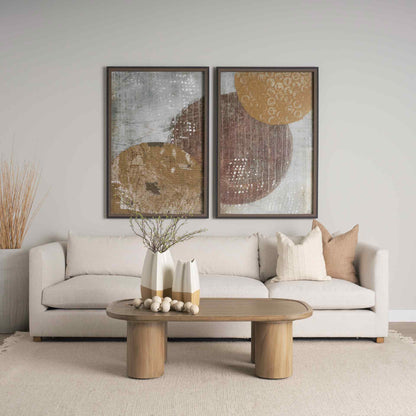 Tavi Natural Brown Rectangular Coffee Table