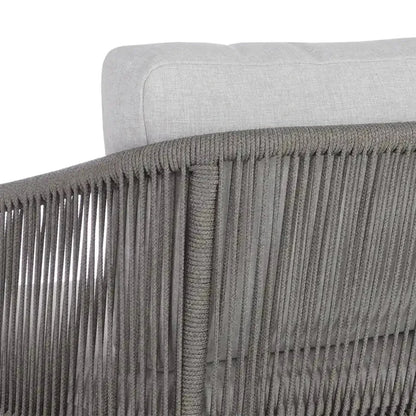 Tavira Fabric With Back Outdoor Couch - LOOMLAN - SUNPAN - Outdoor Sofas & Loveseats