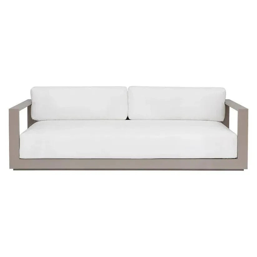 Tavira Fabric With Back Outdoor Couch - LOOMLAN - SUNPAN - Outdoor Sofas & Loveseats