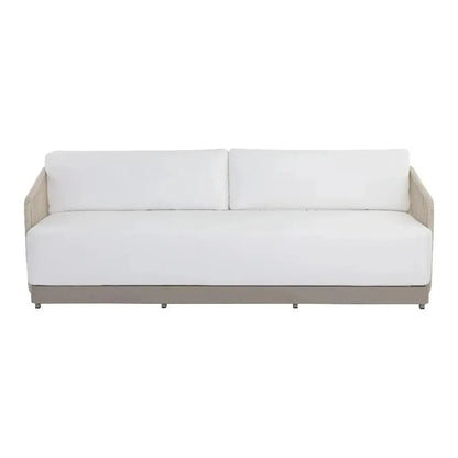 Tavira Fabric With Back Outdoor Couch - LOOMLAN - SUNPAN - Outdoor Sofas & Loveseats