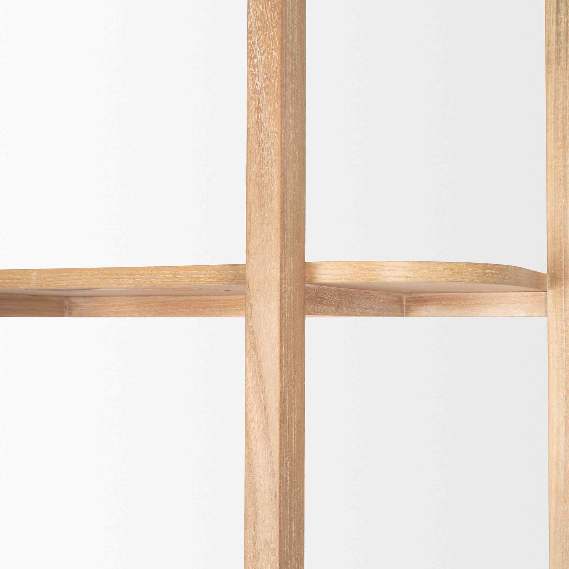 Taylin Light Brown Solid Wood Etagere-Etageres-Mercana-LOOMLAN