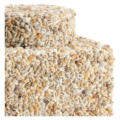 Tea Caddy Shells Charm Sculpture - LOOMLAN - Chelsea House - Statues & Sculptures