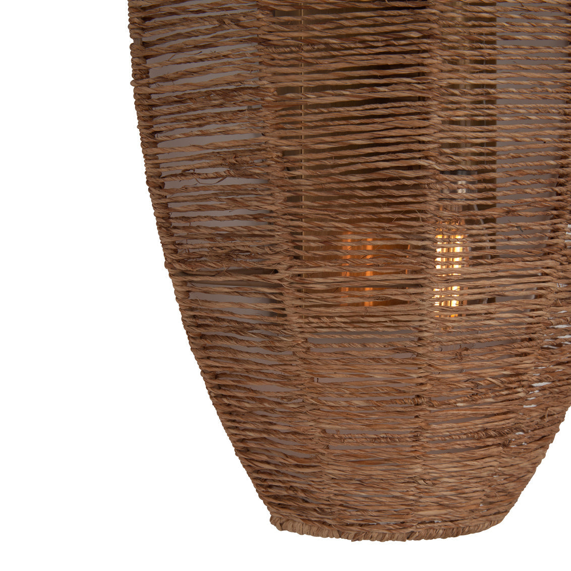 Teague Raffia Rope Shade Wall Sconce
