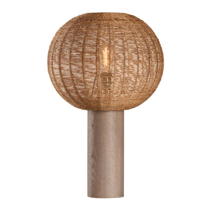 Teague Wood Base Table Lamp