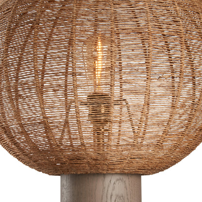 Teague Wood Base Table Lamp