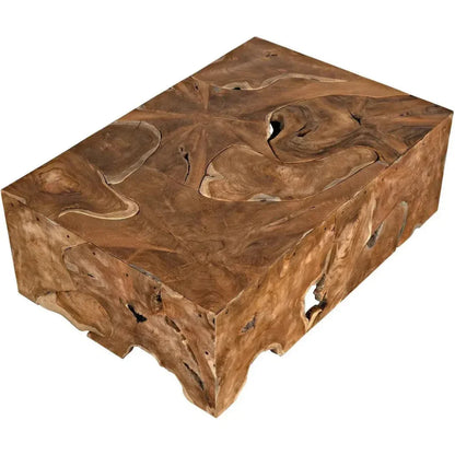 Teak Coffee Table Root Original Stump Pieces - LOOMLAN - Noir - Coffee Tables
