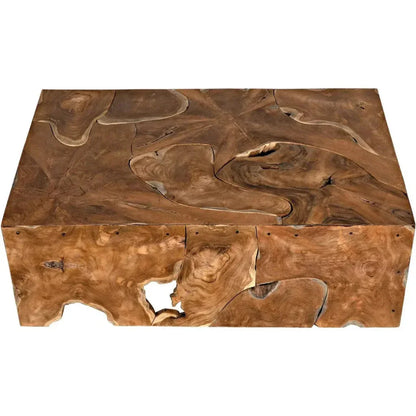 Teak Coffee Table Root Original Stump Pieces - LOOMLAN - Noir - Coffee Tables