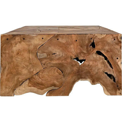 Teak Coffee Table Root Original Stump Pieces - LOOMLAN - Noir - Coffee Tables
