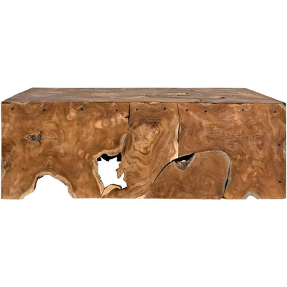 Teak Coffee Table Root Original Stump Pieces - LOOMLAN - Noir - Coffee Tables