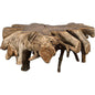 Teak Root Geometric Coffee Table - LOOMLAN - Noir - Coffee Tables