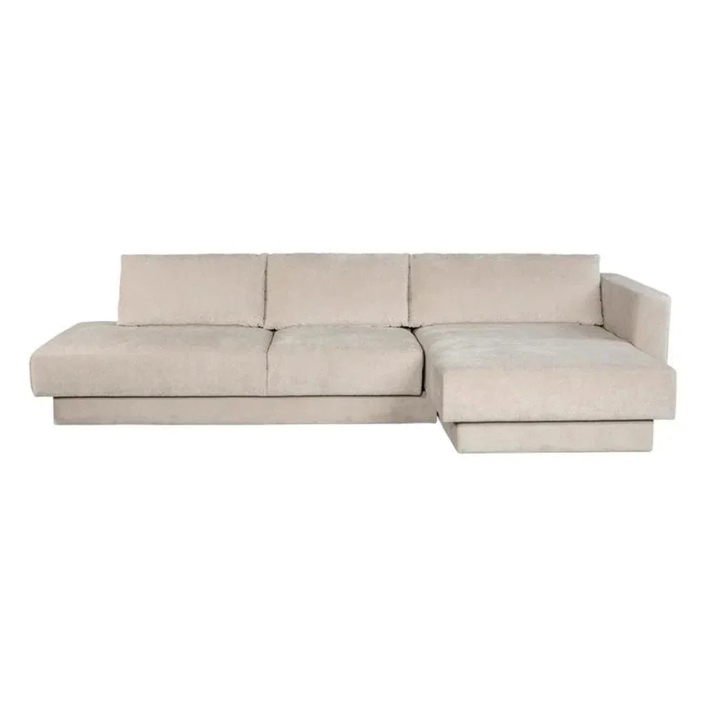 Tecoma Fabric Sofa Chaise-Modular Sofas-SUNPAN-LOOMLAN