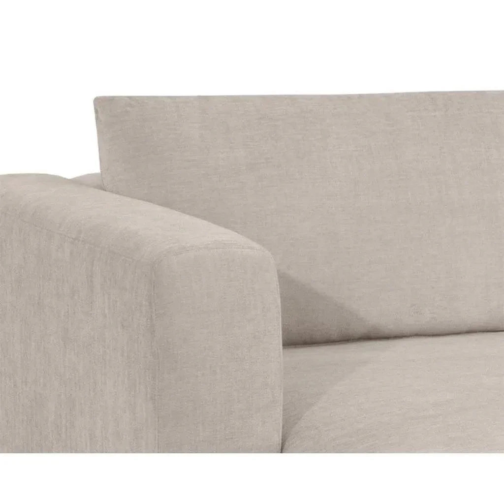 Tecoma Fabric Sofa Chaise-Modular Sofas-SUNPAN-LOOMLAN