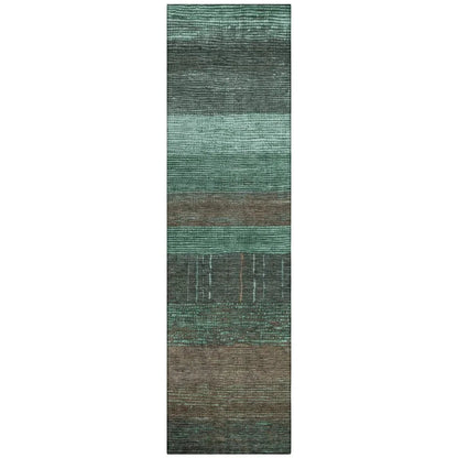 Tembira Teal Washable Indoor - Outdoor Rug - LOOMLAN - LOOMLAN Rugs - Outdoor Rugs