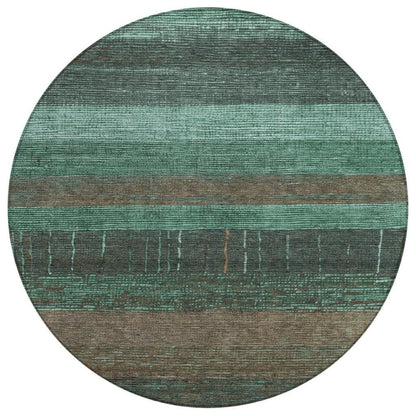 Tembira Teal Washable Indoor - Outdoor Rug - LOOMLAN - LOOMLAN Rugs - Outdoor Rugs