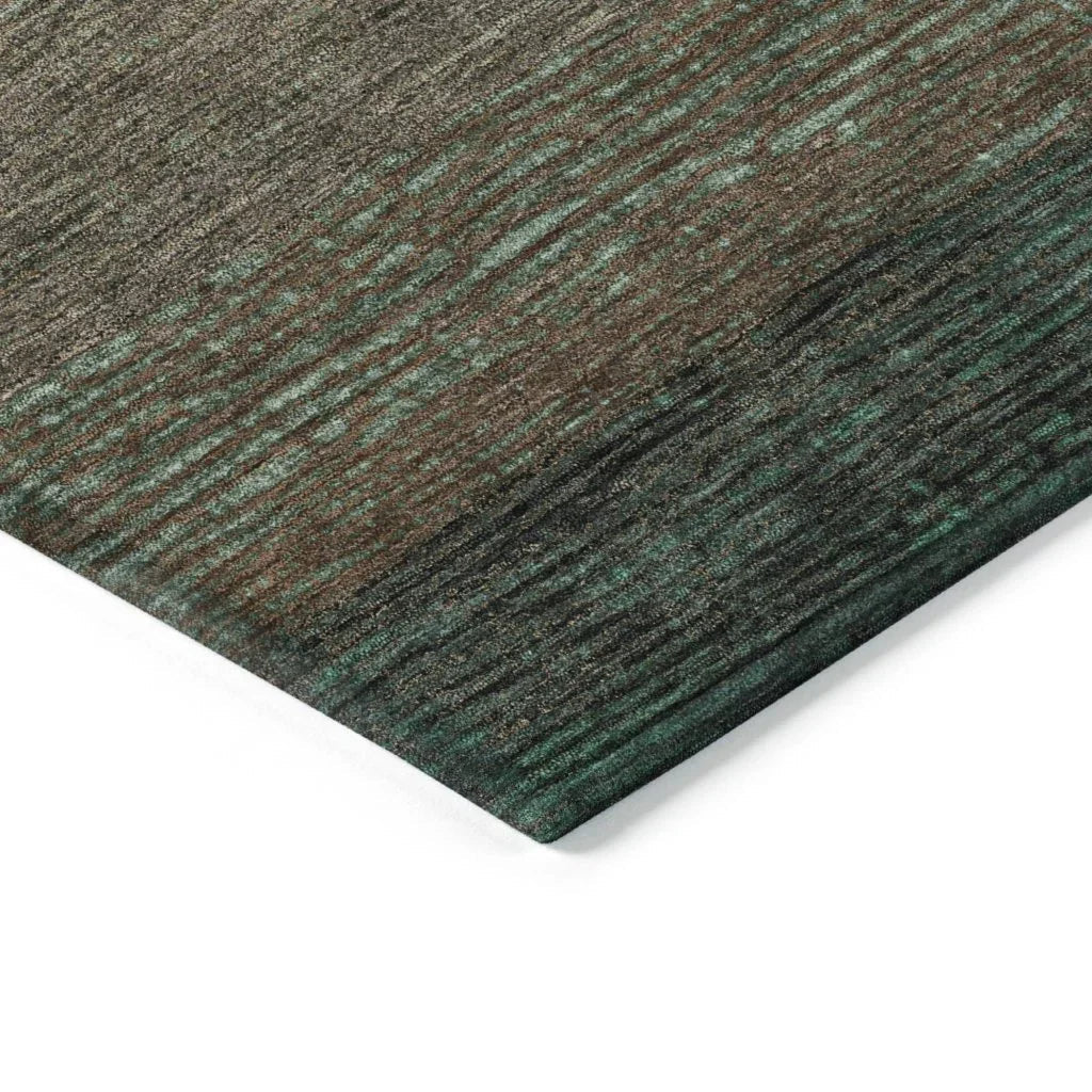 Tembira Teal Washable Indoor - Outdoor Rug - LOOMLAN - LOOMLAN Rugs - Outdoor Rugs