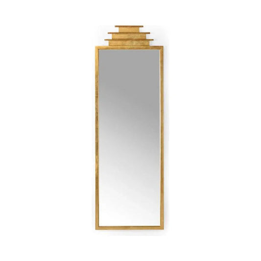 Temple Metal Framed Wall Mirror - LOOMLAN - Chelsea House - Wall Mirrors