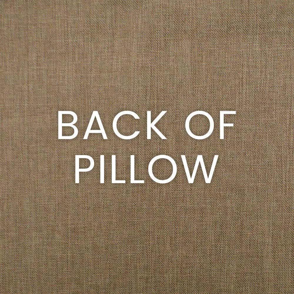 Tempo Brown Throw Pillow With Insert - LOOMLAN - D.V. Kap - Throw Pillows