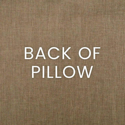 Tempo Brown Throw Pillow With Insert - LOOMLAN - D.V. Kap - Throw Pillows