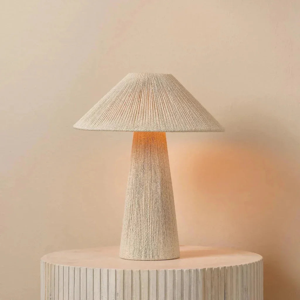 Tension Jute Table Lamp - LOOMLAN - Jamie Young - Table Lamps