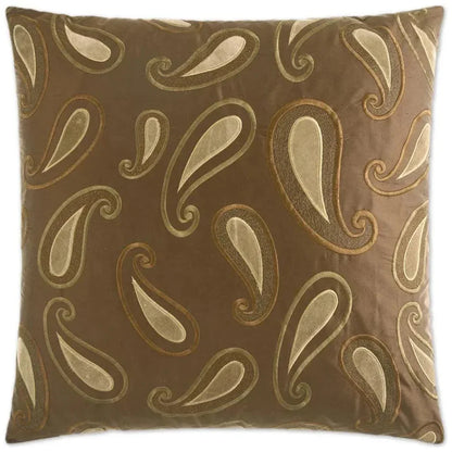Terme Brown Throw Pillow With Insert - LOOMLAN - D.V. Kap - Throw Pillows