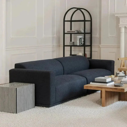 Terning Art Deco Bone Veneer Resin Accent Small Table - LOOMLAN - Moe's Home - Side Tables