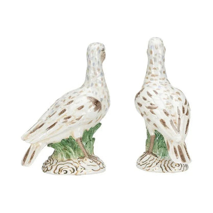 Terns Style Ceramic Made Sculpture (Pr) - LOOMLAN - Chelsea House - Statues & Sculptures