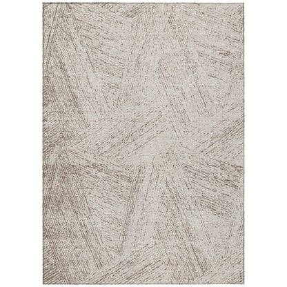 Terra Brown Washable Indoor-Outdoor Rug-Outdoor Rugs-LOOMLAN Rugs-2'6" x 3'10"-LOOMLAN