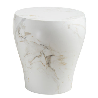 Terra Concrete Round Accent Table