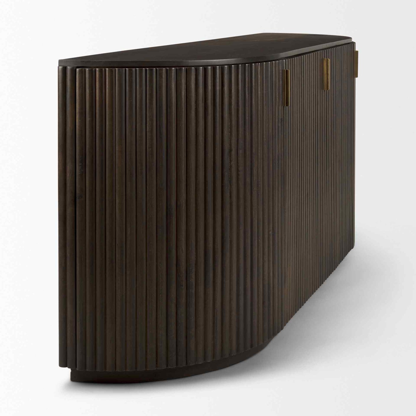 Terra Fluted Wood Sideboard