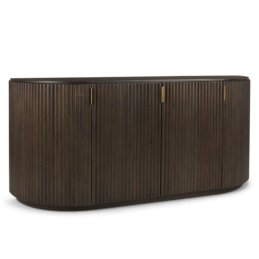 Terra Fluted Wood Sideboard