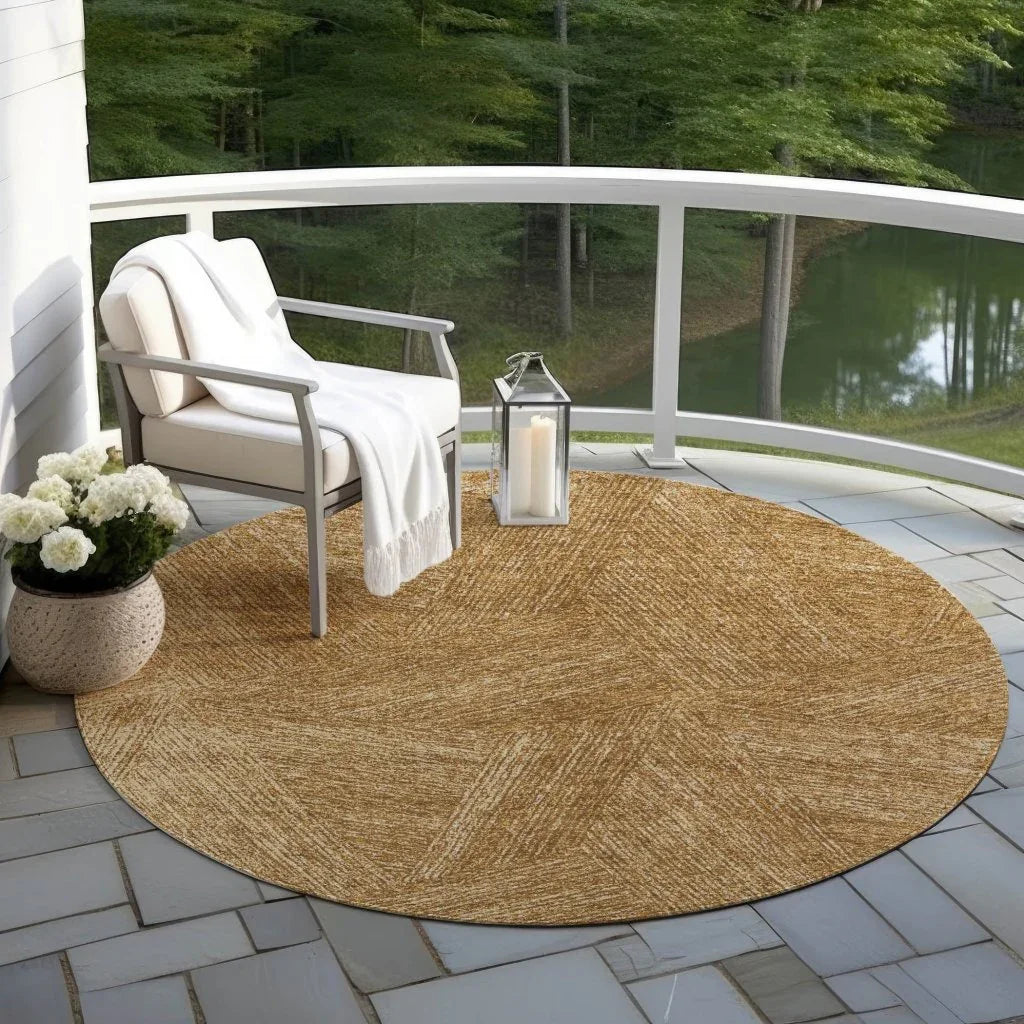 Terra Gold Washable Indoor-Outdoor Rug-Outdoor Rugs-LOOMLAN Rugs-LOOMLAN
