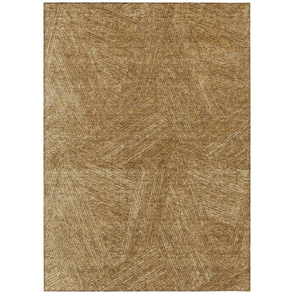 Terra Gold Washable Indoor-Outdoor Rug-Outdoor Rugs-LOOMLAN Rugs-2'6" x 3'10"-LOOMLAN