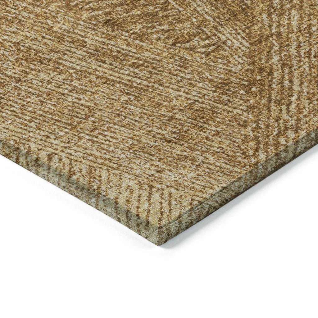 Terra Gold Washable Indoor-Outdoor Rug-Outdoor Rugs-LOOMLAN Rugs-LOOMLAN
