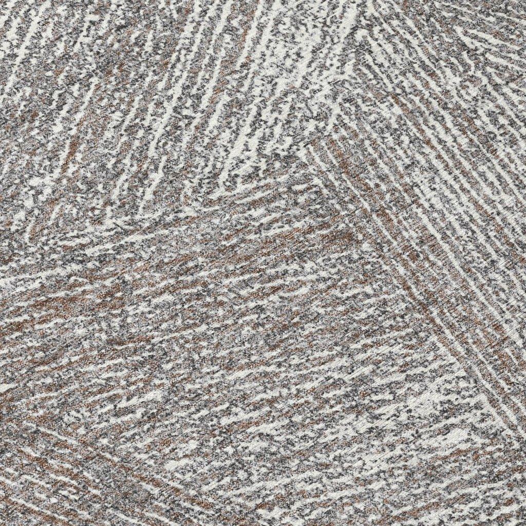 Terra Gray Washable Indoor-Outdoor Rug-Outdoor Rugs-LOOMLAN Rugs-LOOMLAN