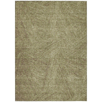 Terra Green Washable Indoor-Outdoor Rug-Outdoor Rugs-LOOMLAN Rugs-2'6" x 3'10"-LOOMLAN
