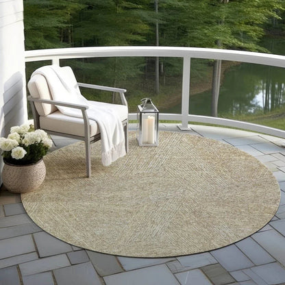 Terra Ivory Washable Indoor-Outdoor Rug-Outdoor Rugs-LOOMLAN Rugs-LOOMLAN