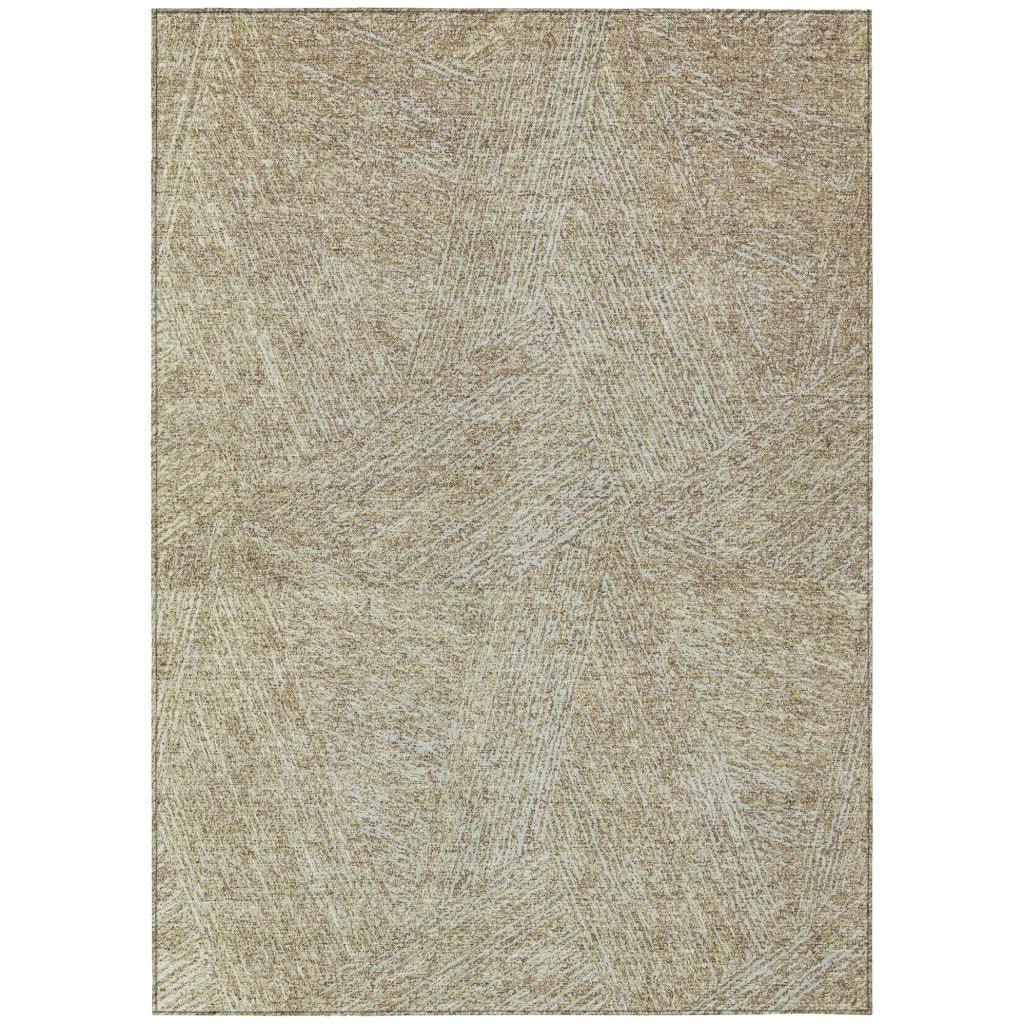 Terra Ivory Washable Indoor-Outdoor Rug-Outdoor Rugs-LOOMLAN Rugs-2'6" x 3'10"-LOOMLAN