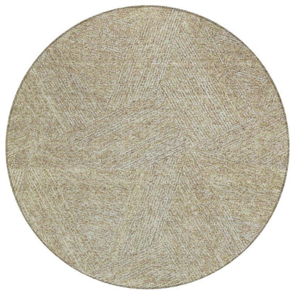 Terra Ivory Washable Indoor-Outdoor Rug-Outdoor Rugs-LOOMLAN Rugs-8' x 8'-LOOMLAN