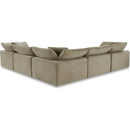 Terra L-Shaped Performance Fabric Modular Sectional-Modular Sofas-Moe's Home-LOOMLAN