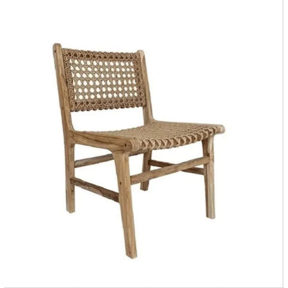 Terra Outdoor Armless Dining Chair-Outdoor Dining Chairs-Artesia-LOOMLAN