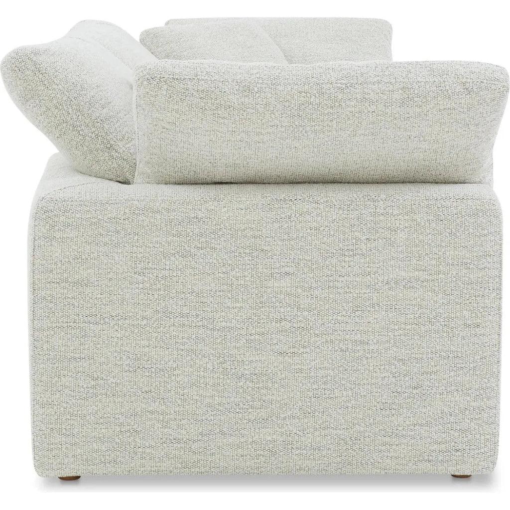 Terra Performance Fabric Fabric and Wood Off-White Modular Sofa-Modular Sofas-Moe's Home-LOOMLAN