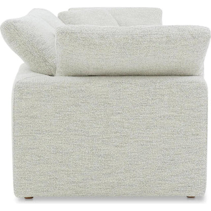 Terra Performance Fabric Fabric and Wood Off-White Modular Sofa-Modular Sofas-Moe's Home-LOOMLAN