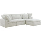Terra Performance Fabric Grey Lounge Modular Sectional-Modular Sofas-Moe's Home-LOOMLAN